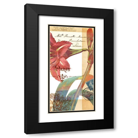 Crowning Glory III Black Modern Wood Framed Art Print with Double Matting by Green-Aldridge, W.