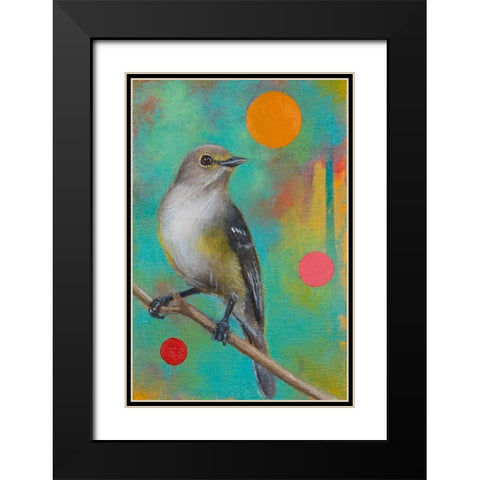 Mysteries of the Universe XIII Black Modern Wood Framed Art Print with Double Matting by Evans, Bridget G.