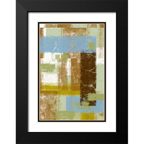Reinvented Culture II Black Modern Wood Framed Art Print with Double Matting by Vision Studio