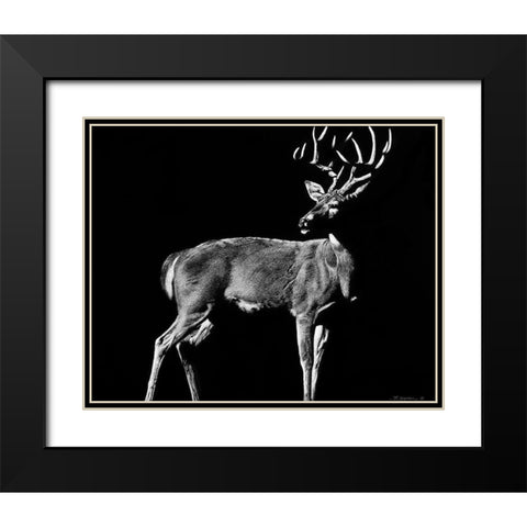 The Prize Black Modern Wood Framed Art Print with Double Matting by Chapman, Julie