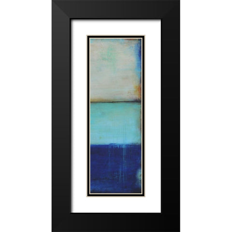 Ocean 78 II Black Modern Wood Framed Art Print with Double Matting by Ashley, Erin