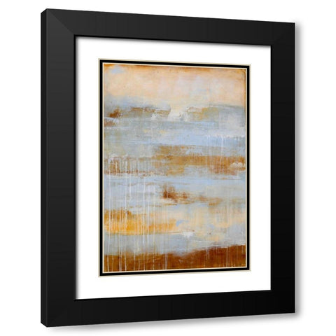 Ashwood Creek III Black Modern Wood Framed Art Print with Double Matting by Ashley, Erin