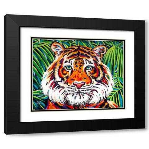 Wild Beauties I Black Modern Wood Framed Art Print with Double Matting by Vitaletti, Carolee