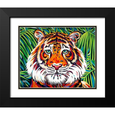 Wild Beauties I Black Modern Wood Framed Art Print with Double Matting by Vitaletti, Carolee