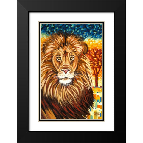 Wild Africa II Black Modern Wood Framed Art Print with Double Matting by Vitaletti, Carolee