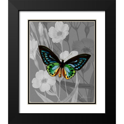 On Display I Black Modern Wood Framed Art Print with Double Matting by Burghardt, James