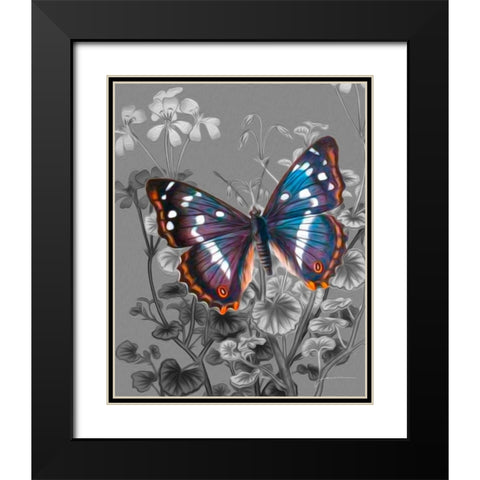 On Display VI Black Modern Wood Framed Art Print with Double Matting by Burghardt, James