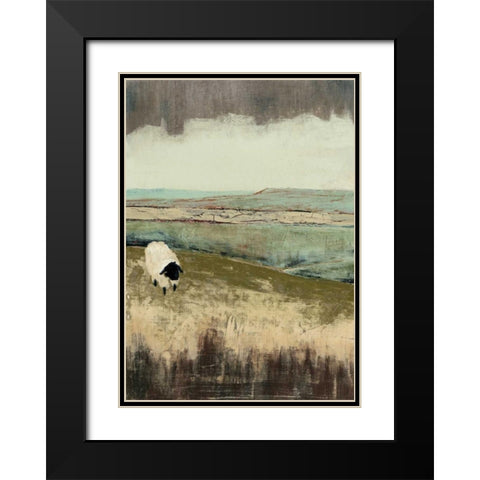 Open Meadow I Black Modern Wood Framed Art Print with Double Matting by Popp, Grace