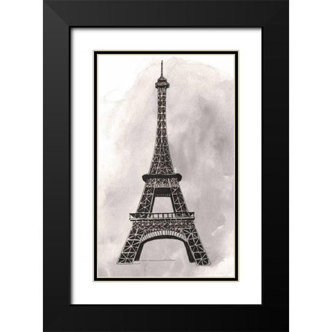 World Landmarks III Black Modern Wood Framed Art Print with Double Matting by Popp, Grace