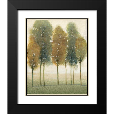 Beyond the Trees II Black Modern Wood Framed Art Print with Double Matting by OToole, Tim