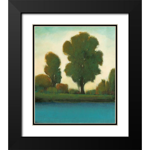 Quiet Moment II Black Modern Wood Framed Art Print with Double Matting by OToole, Tim