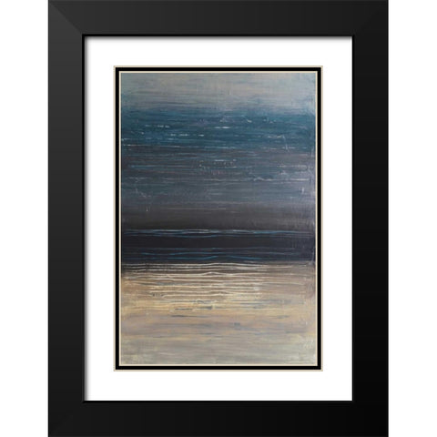 Easy Reflections II Black Modern Wood Framed Art Print with Double Matting by Avondet, Natalie
