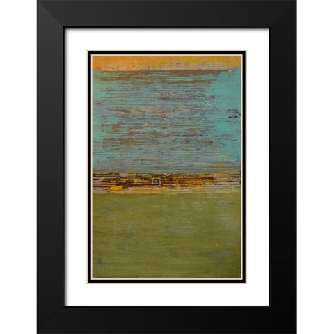 Easy Reflections III Black Modern Wood Framed Art Print with Double Matting by Avondet, Natalie