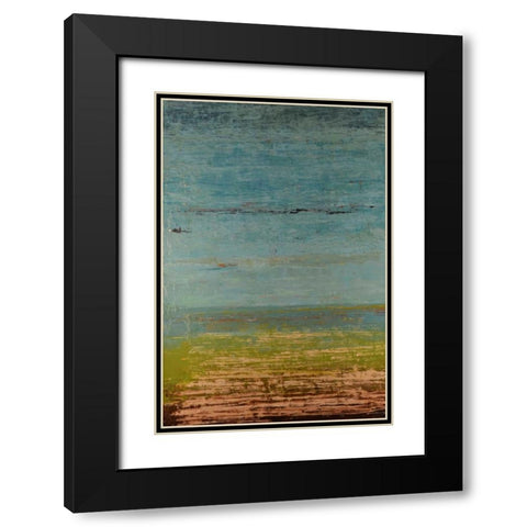 Easy Reflections IV Black Modern Wood Framed Art Print with Double Matting by Avondet, Natalie