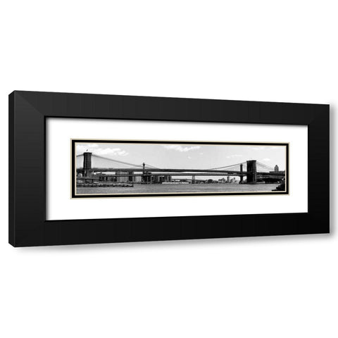 NY Scenes IV Black Modern Wood Framed Art Print with Double Matting by Pica, Jeff