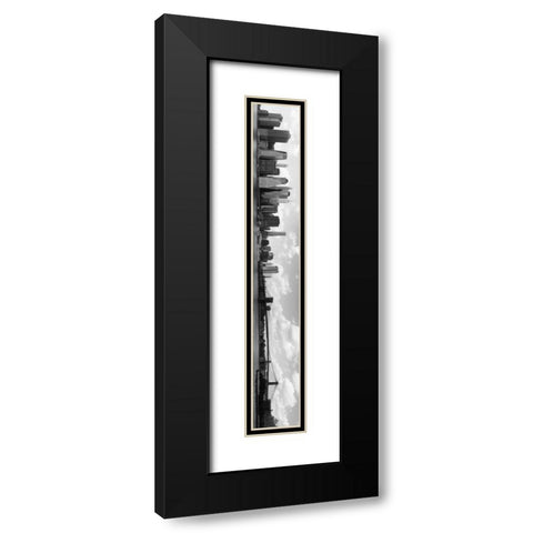 NY Scenes V Black Modern Wood Framed Art Print with Double Matting by Pica, Jeff
