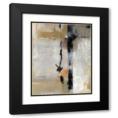 Gesture I Black Modern Wood Framed Art Print with Double Matting by OToole, Tim