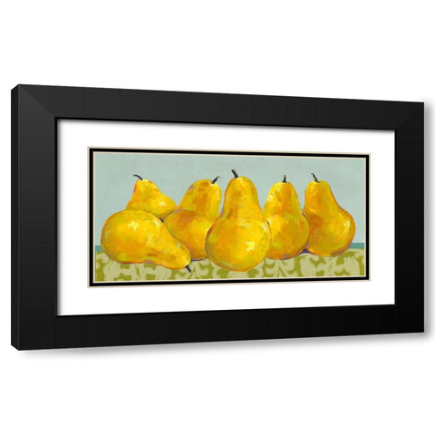 Spa Fruit Collection H Black Modern Wood Framed Art Print with Double Matting by Vision Studio