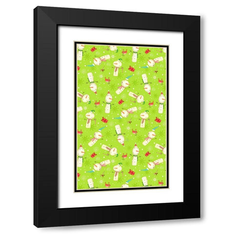 Bright Believe Collection E Black Modern Wood Framed Art Print with Double Matting by Eisner, Viv