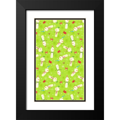 Bright Believe Collection E Black Modern Wood Framed Art Print with Double Matting by Eisner, Viv