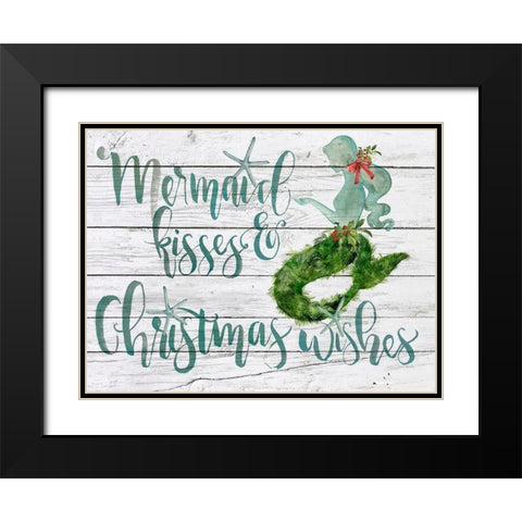 Tis the Seasun Collection A Black Modern Wood Framed Art Print with Double Matting by Parker, Jennifer Paxton