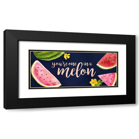 Fresh Fruit Collection D Black Modern Wood Framed Art Print with Double Matting by Borges, Victoria