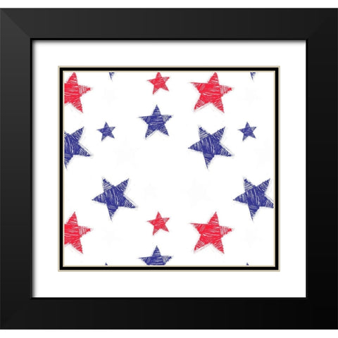 United We Stand Collection H Black Modern Wood Framed Art Print with Double Matting by Paxton Parker, Jennifer