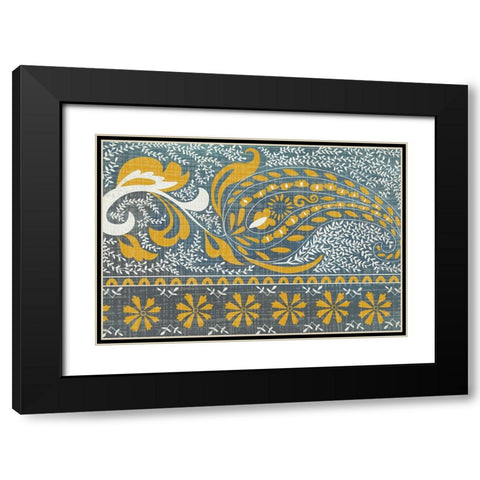 Exotic Journey Collection A Black Modern Wood Framed Art Print with Double Matting by Zarris, Chariklia