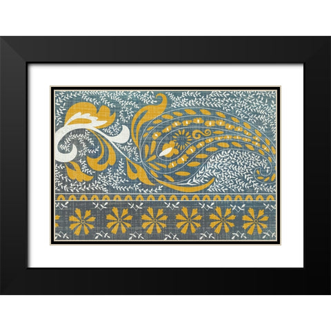 Exotic Journey Collection A Black Modern Wood Framed Art Print with Double Matting by Zarris, Chariklia