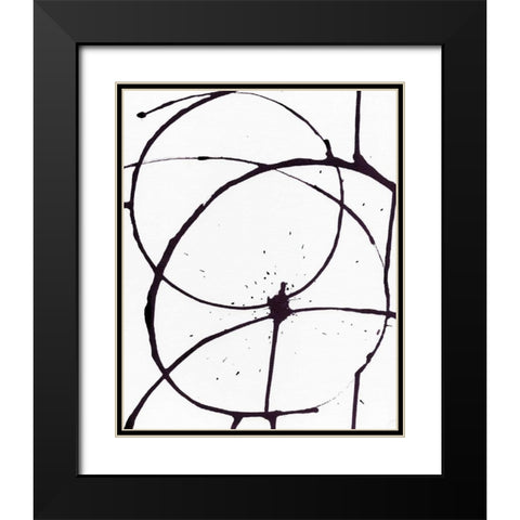 BandW I Black Modern Wood Framed Art Print with Double Matting by Seay, Anne