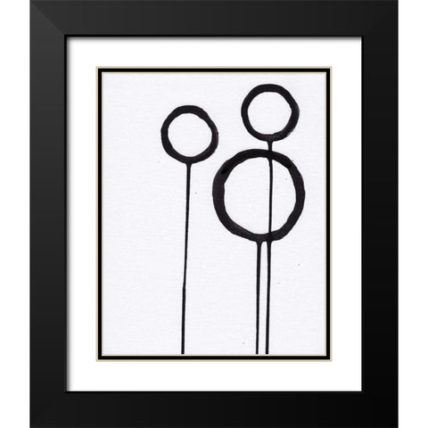 BandW IV Black Modern Wood Framed Art Print with Double Matting by Seay, Anne