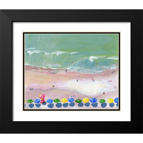 Myrtle Morning II Black Modern Wood Framed Art Print with Double Matting by Seay, Anne