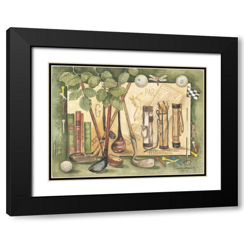 Par Black Modern Wood Framed Art Print with Double Matting by Phillips, Anita