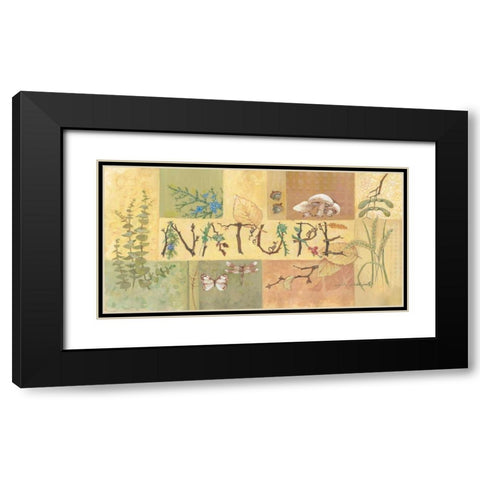 Nature Black Modern Wood Framed Art Print with Double Matting by Phillips, Anita