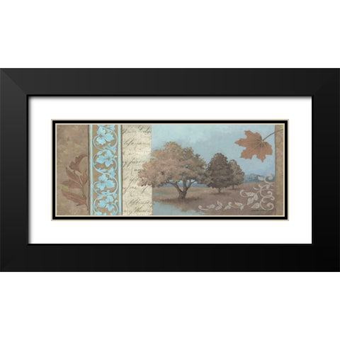 Fall Beauty Black Modern Wood Framed Art Print with Double Matting by Phillips, Anita