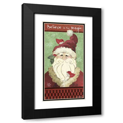 Believe in the Magic Black Modern Wood Framed Art Print with Double Matting by Phillips, Anita