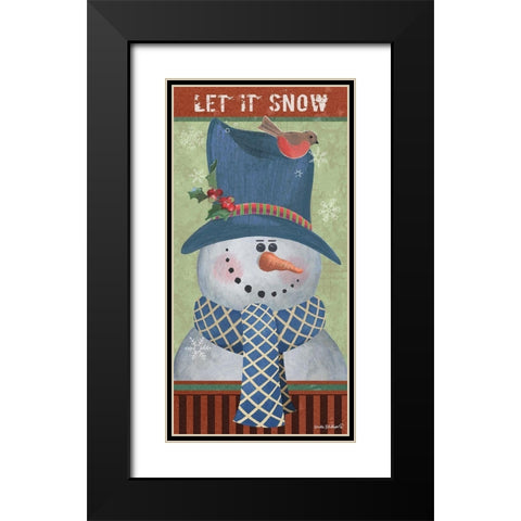 Celebrate the Season Black Modern Wood Framed Art Print with Double Matting by Phillips, Anita