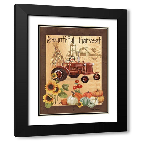 Bountiful Harvest III Black Modern Wood Framed Art Print with Double Matting by Phillips, Anita