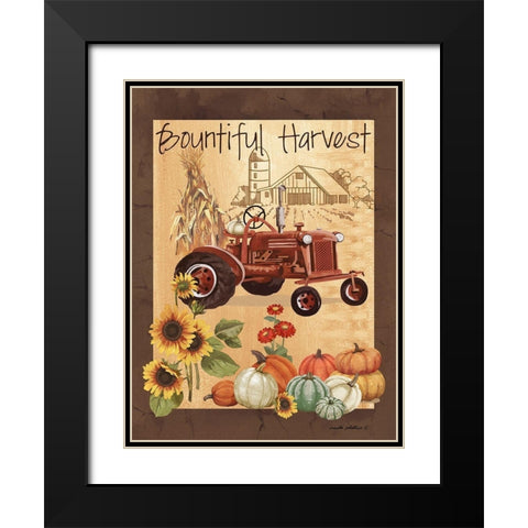 Bountiful Harvest III Black Modern Wood Framed Art Print with Double Matting by Phillips, Anita