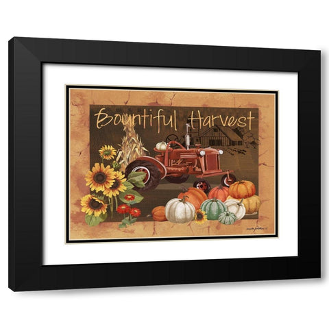 Bountiful Harvest IV Black Modern Wood Framed Art Print with Double Matting by Phillips, Anita