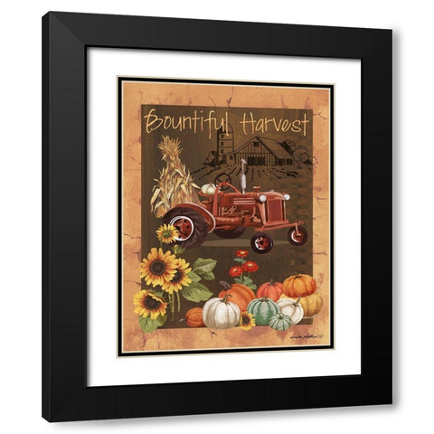 Bountiful Harvest VI Black Modern Wood Framed Art Print with Double Matting by Phillips, Anita