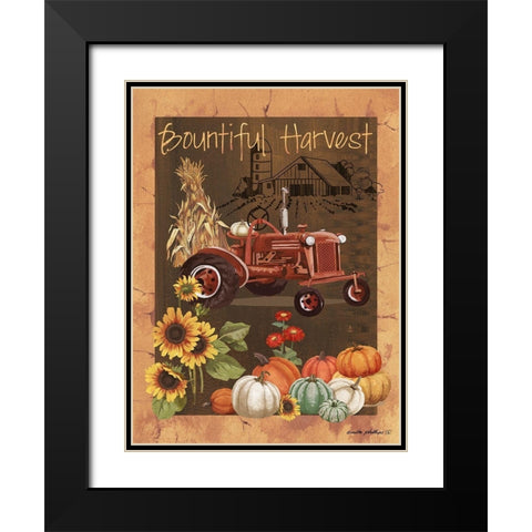 Bountiful Harvest VI Black Modern Wood Framed Art Print with Double Matting by Phillips, Anita