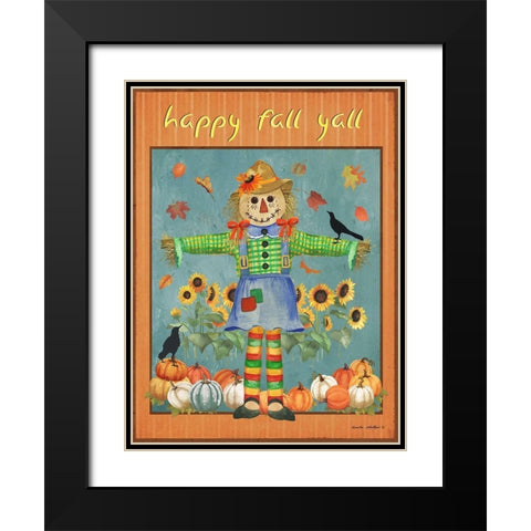 Sunflower Seeds Black Modern Wood Framed Art Print with Double Matting by Phillips, Anita