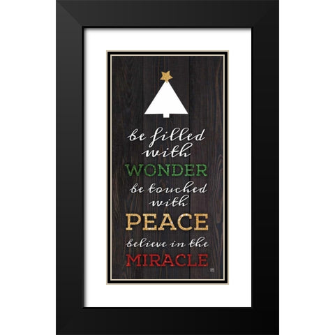 Wonderful Time Black Modern Wood Framed Art Print with Double Matting by Perrenoud, Aubree