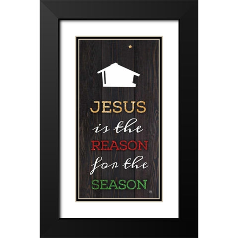 The Reason Black Modern Wood Framed Art Print with Double Matting by Perrenoud, Aubree