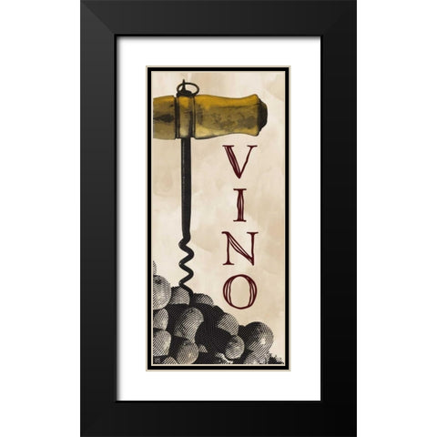 Wine II Black Modern Wood Framed Art Print with Double Matting by Perrenoud, Aubree