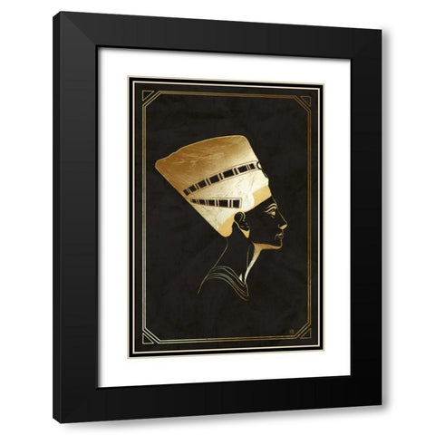 Queen Black Modern Wood Framed Art Print with Double Matting by Perrenoud, Aubree