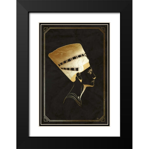 Queen Black Modern Wood Framed Art Print with Double Matting by Perrenoud, Aubree