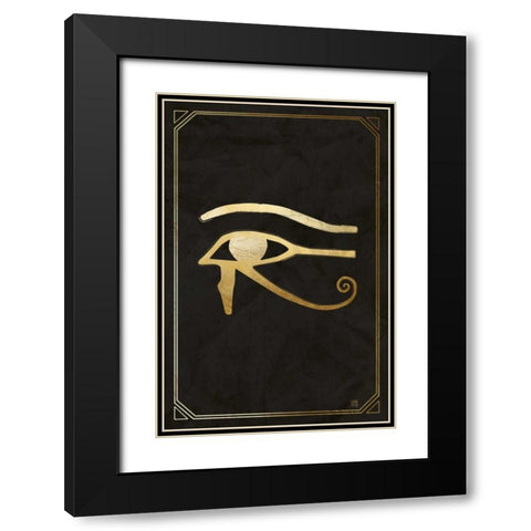 Eye of Taurus Black Modern Wood Framed Art Print with Double Matting by Perrenoud, Aubree