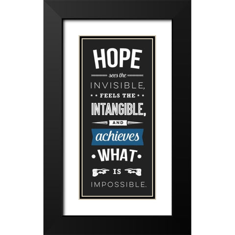 Achieves Black Modern Wood Framed Art Print with Double Matting by Perrenoud, Aubree